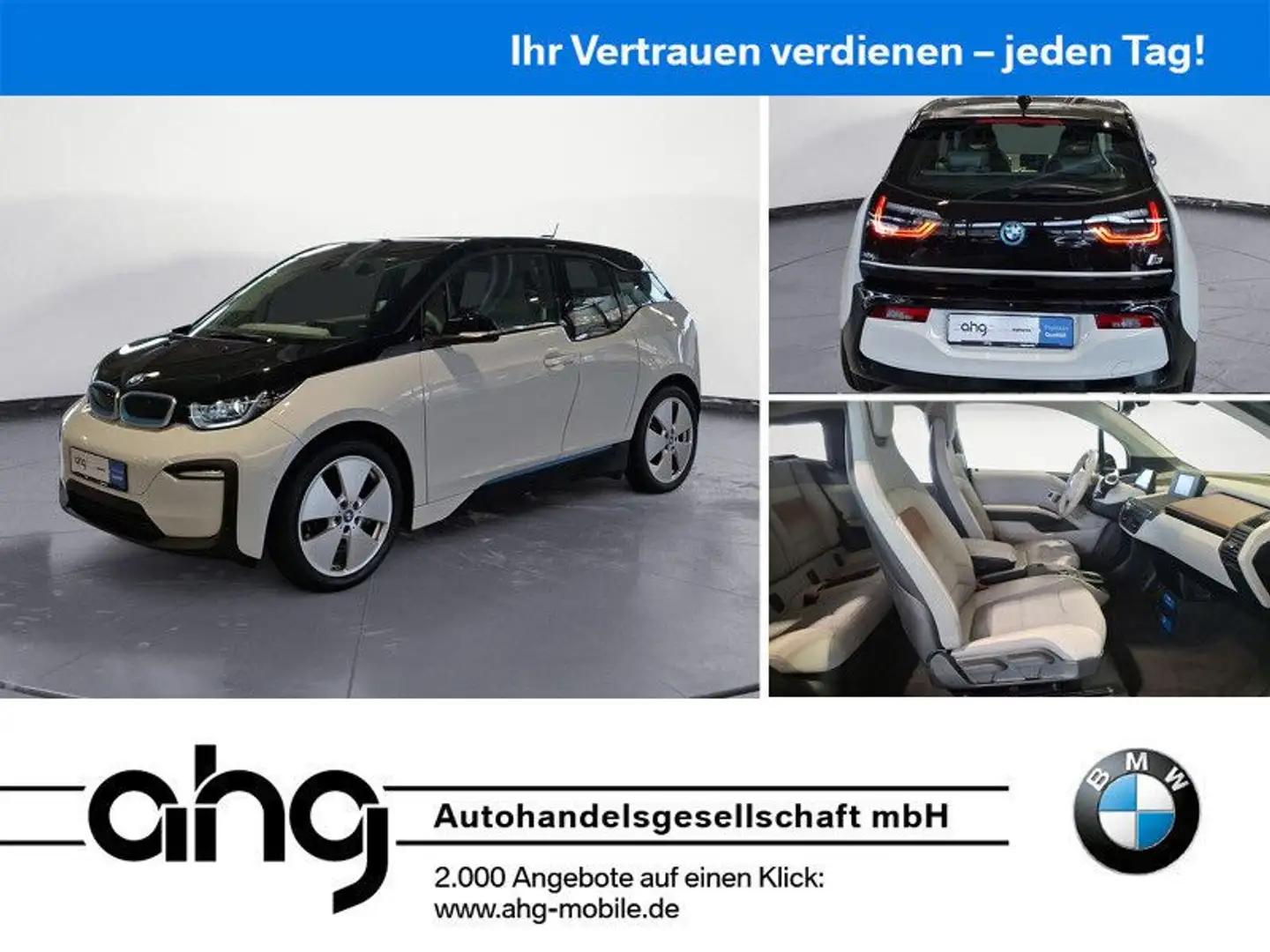 BMW i3 (120 Ah), Navi Business PDC Schiebedach Weiß - 1