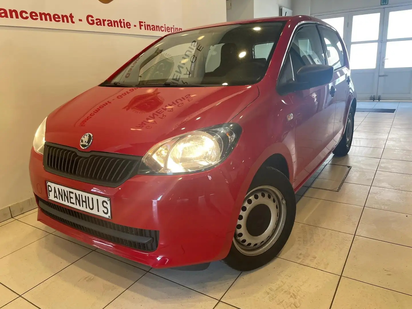 Skoda Citigo 1.0i Active Start/Stop I AIRCO I AUTO Rood - 1