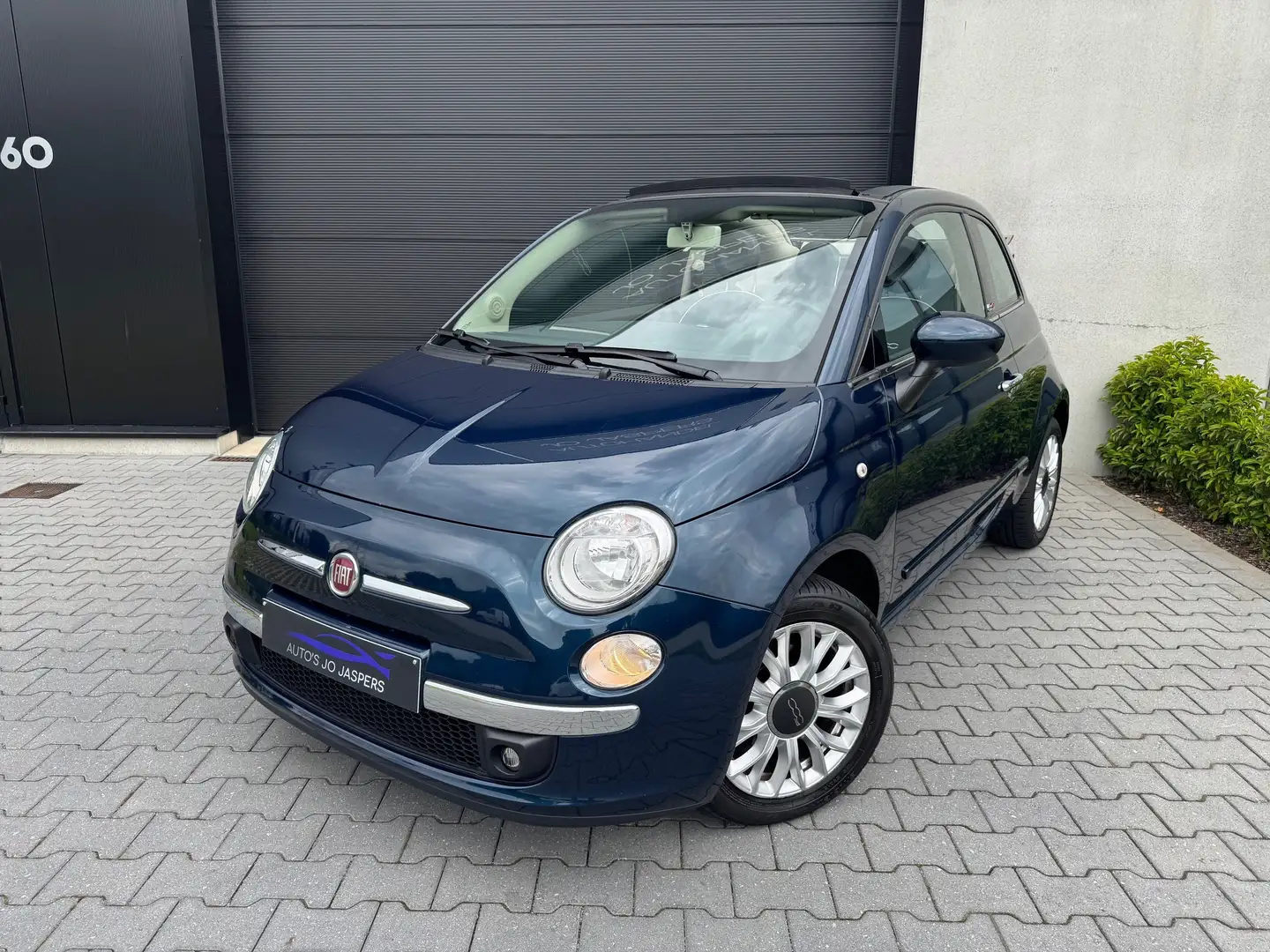 Fiat 500C 0.9 T TwinAir Lounge+ Bleu - 1