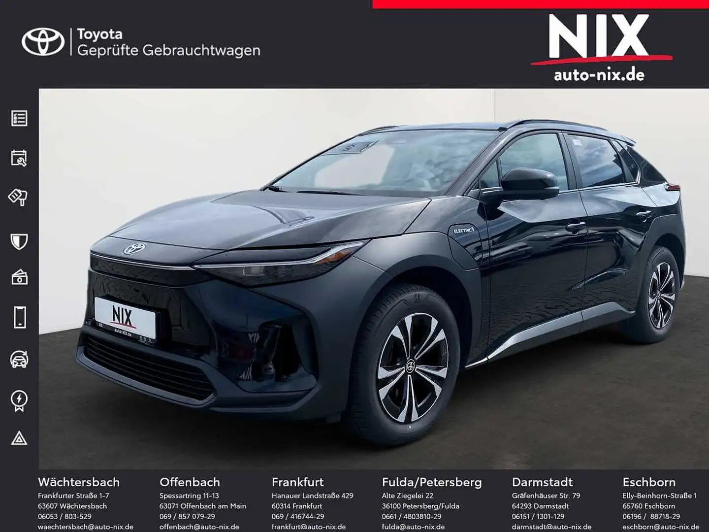 Toyota bZ4X Comfort-Paket KAMERA SHZ LED Schwarz - 1