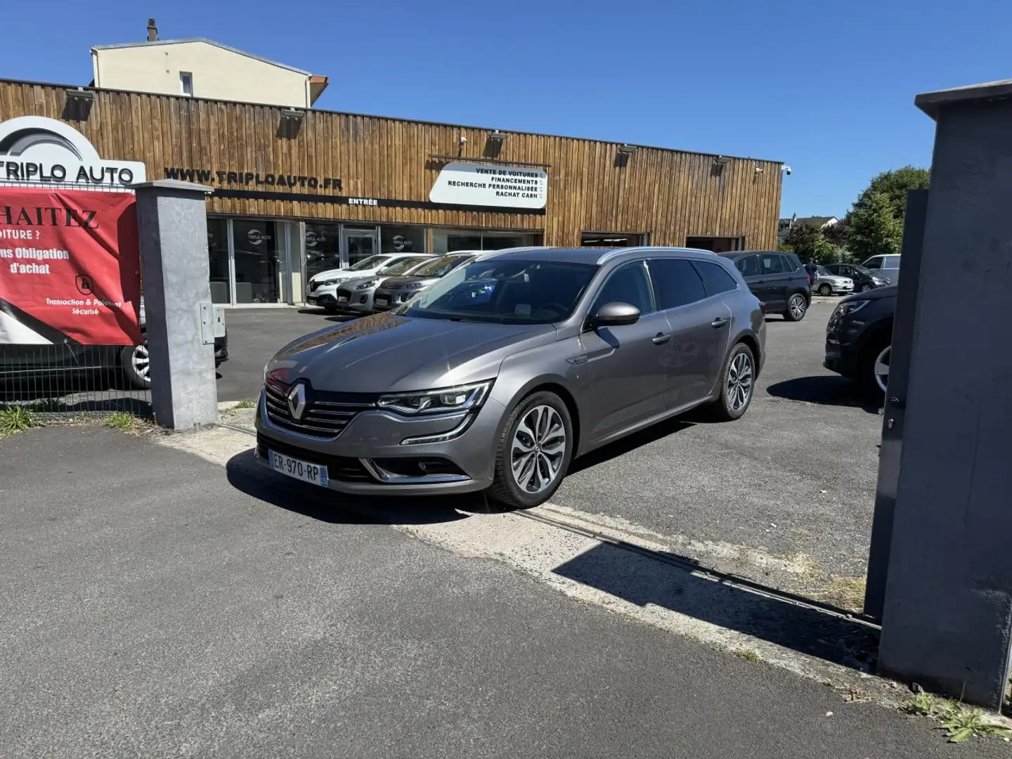 Renault Talisman Estate 1.6 Energy dCi - 160 Bva Intens Gps + Radar Gris - 1