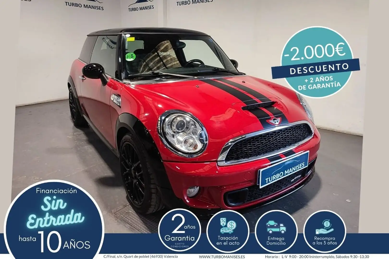 MINI John Cooper Works Coupe Red - 1