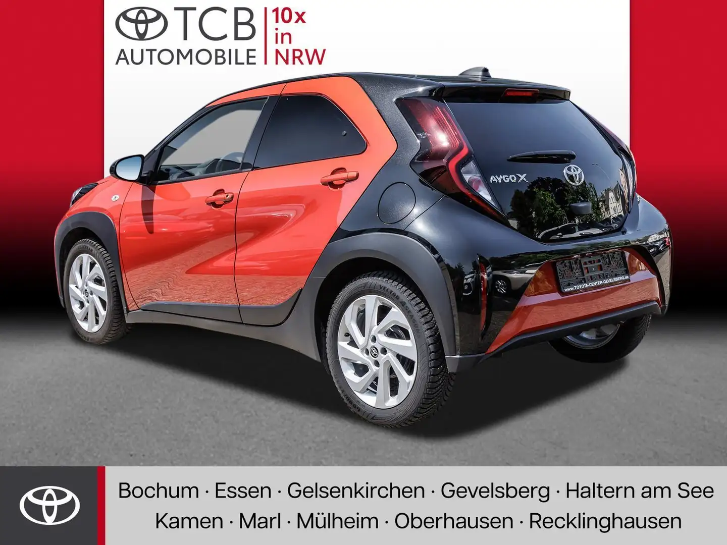 Toyota Aygo X 1.0 Pulse AUTOMATIK ALLWETTERREIFEN Rot - 2