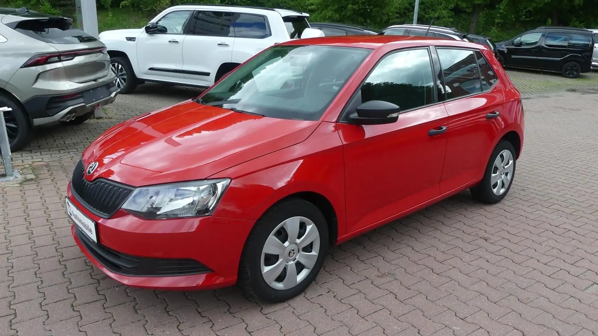 Skoda Fabia 1.0*Klima Rot - 1