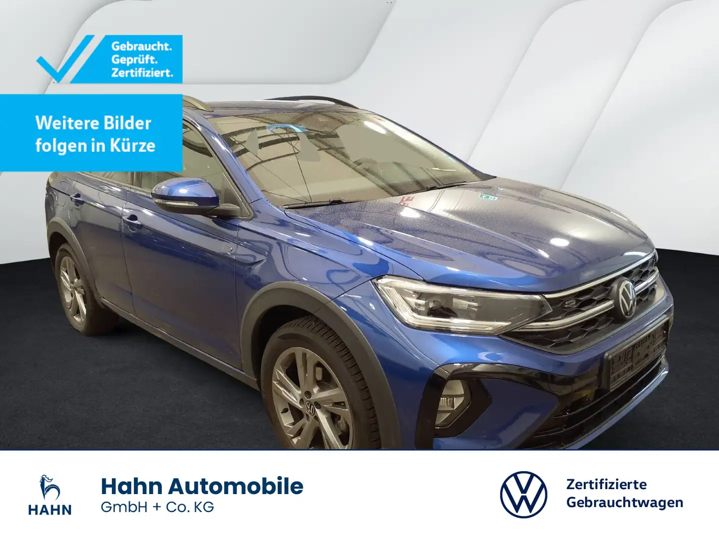 Volkswagen Taigo 1.5TSI DSG R-Line ACC Cam Matrix App-C Nav Blau - 1