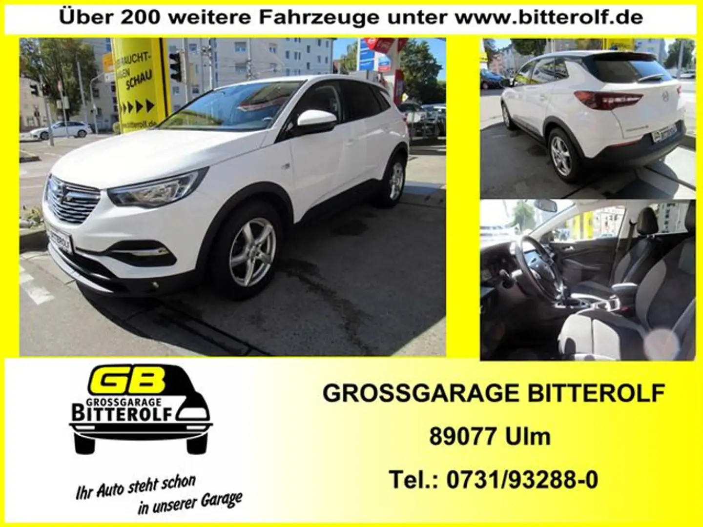 Opel Grandland X 1.5D Edition Navi/LED/PDC/SHZ Blanc - 1