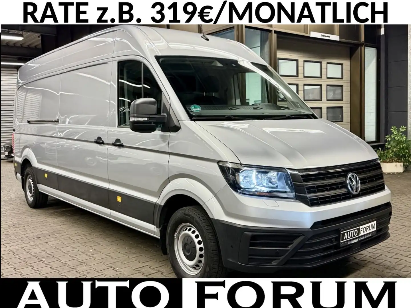 Volkswagen Crafter 2.0 TDI L4H3 AUTOMATIK 3,5t AHK NAVI CAM Silber - 1