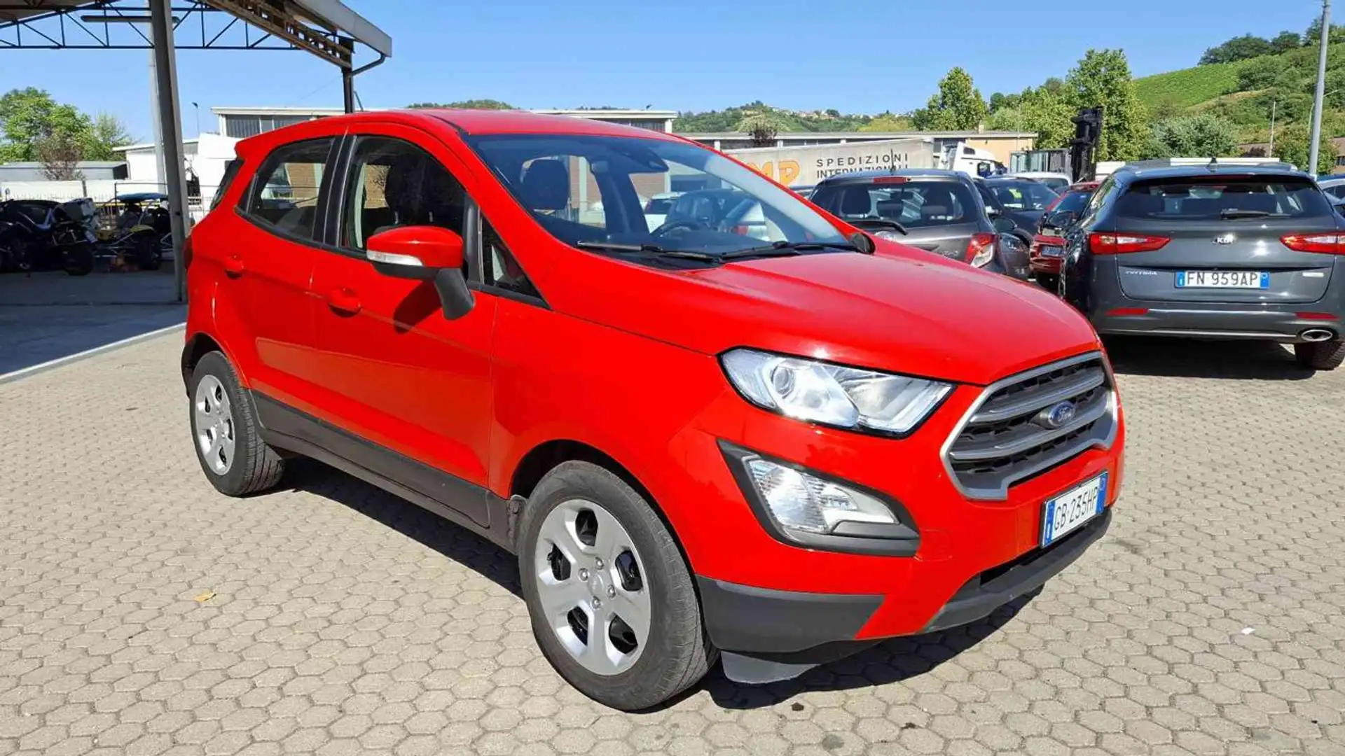 Ford EcoSport 1.5 Ecoblue 95 CV SeS UNICO PROPRIETARIO Rouge - 1