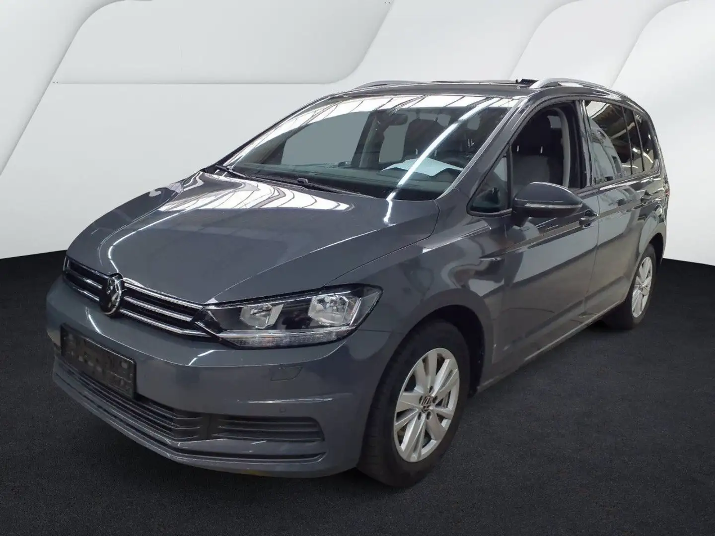 Volkswagen Touran Comfortline 1.5 TSI DSG AHK 7-Sitzer Kamera Grijs - 2