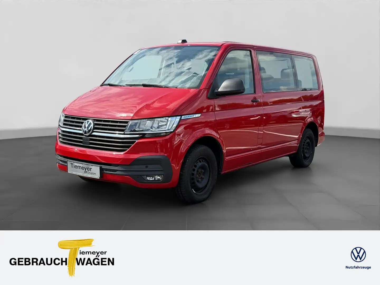Volkswagen T6.1 Multivan TDI AHK CLIMATRONIC PDC Roşu - 1