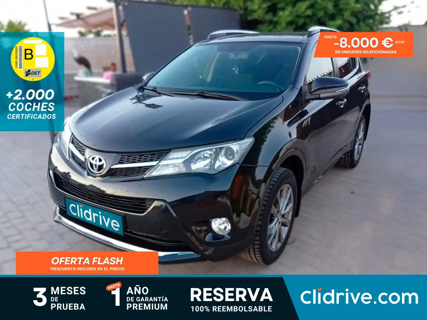 Toyota RAV 4 150 Advance AWD Noir - 1