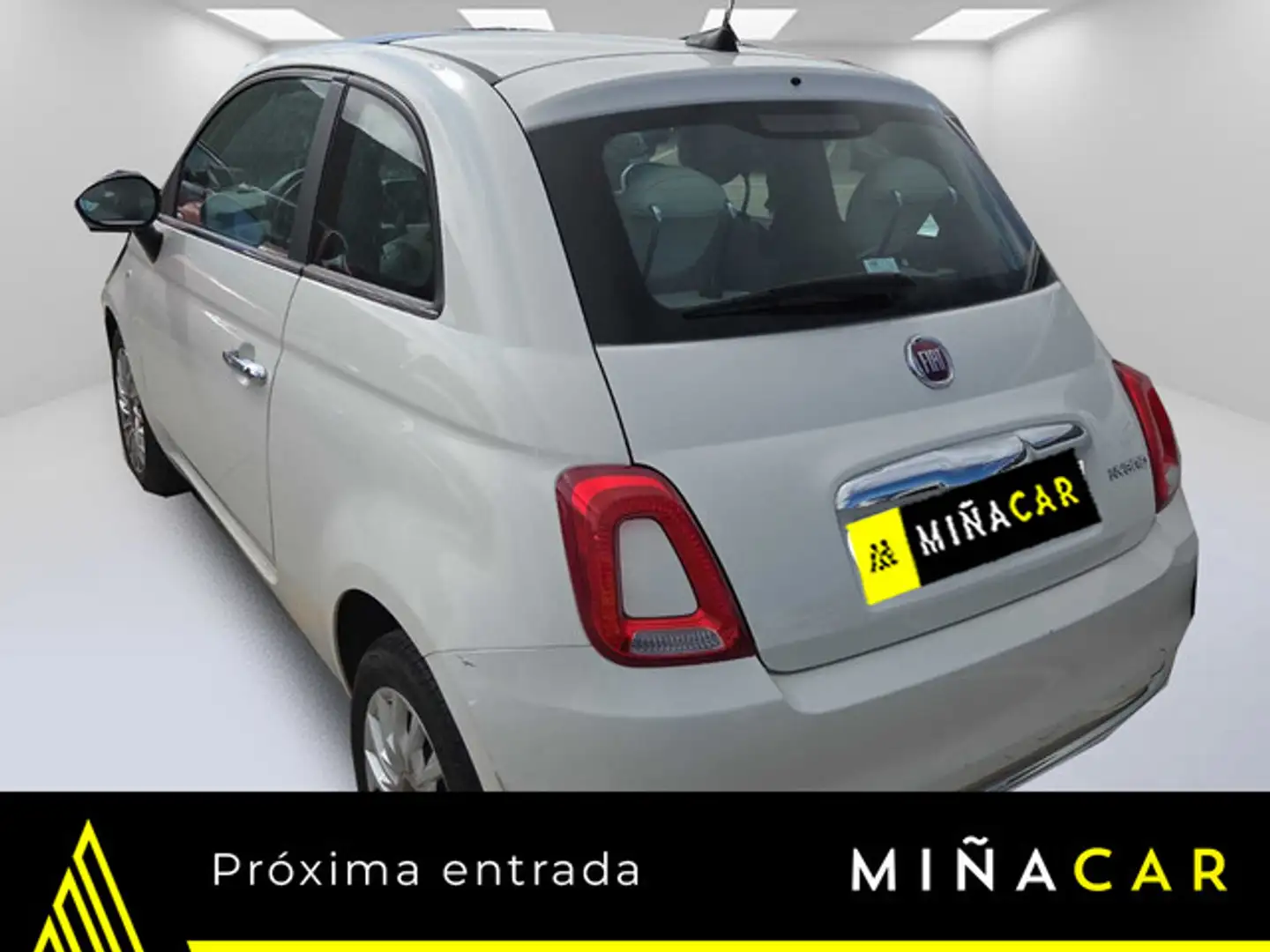 Fiat 500 1.0 Hybrid Dolcevita 52kW Gris - 2