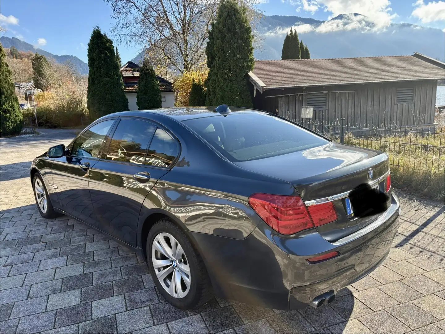 BMW 730 730d deutsche Fhzg Tüv neu !! Gris - 2