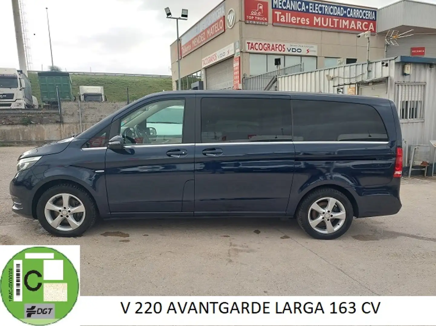 Mercedes-Benz V 220 220d Largo Exclusive 7GT Azul - 1