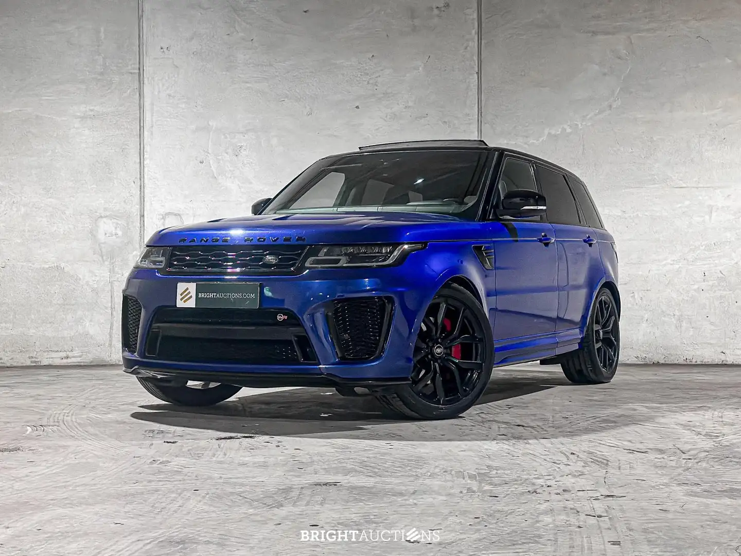 Land Rover Range Rover Sport SVR 5.0 V8 Supercharged Blau - 1