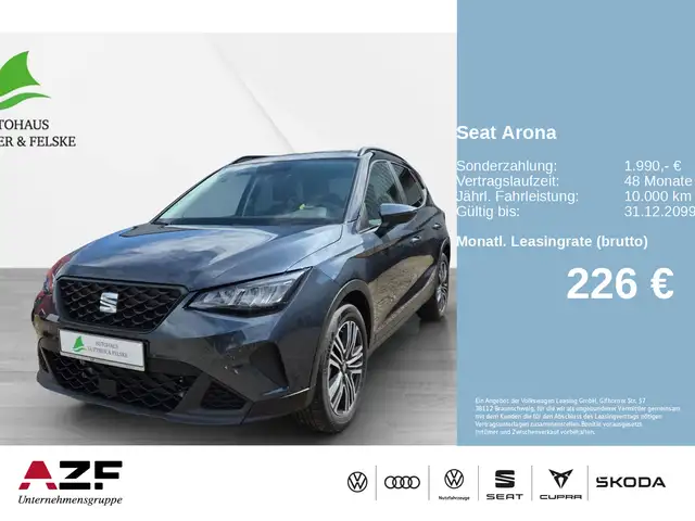 SEAT Arona Style Edition 1.0 TSI DSG+ACC+SHZ+FullLink