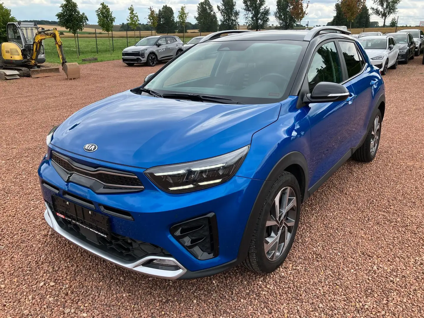 Kia Stonic 1.0 DCT GT Line ACC|Navi|RFK Bleu - 2