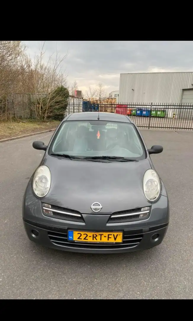 Nissan Micra 1.2 Visia Grijs - 1