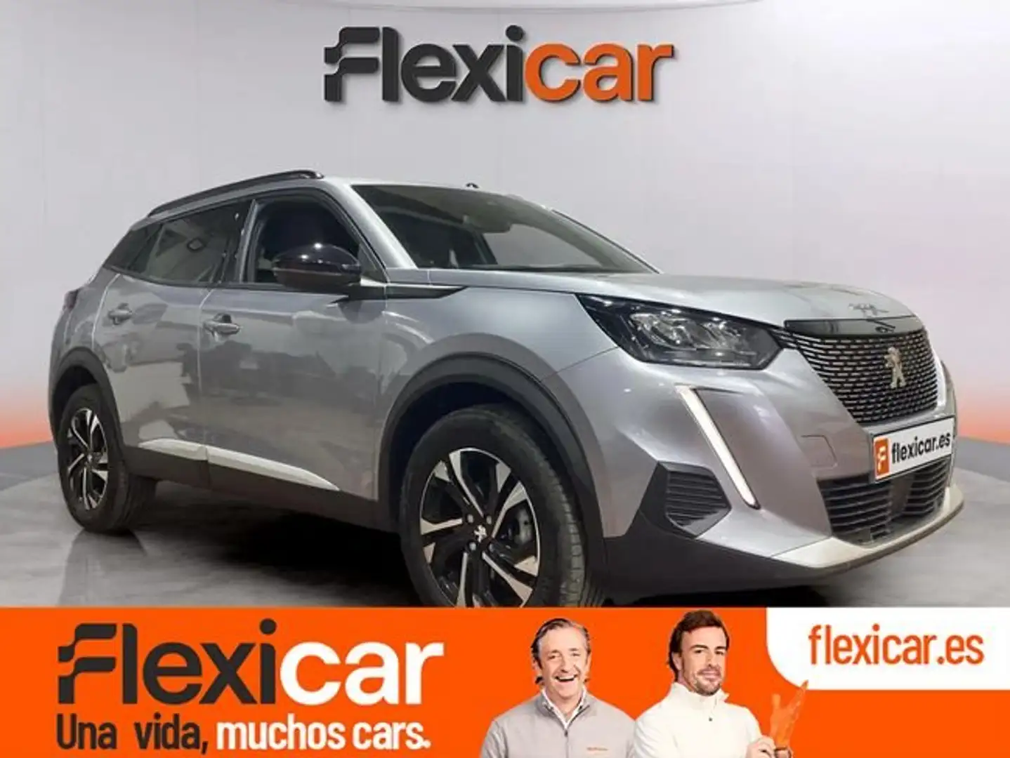 Peugeot 2008 1.2 PureTech S&S Active Pack 100 Gris - 1