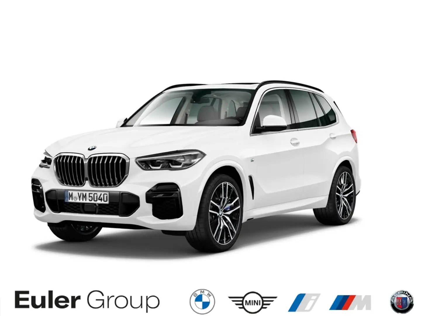 BMW X5 xDrive 40dA M-Sport Sportpaket HUD AD AHK-klappbar Weiß - 1