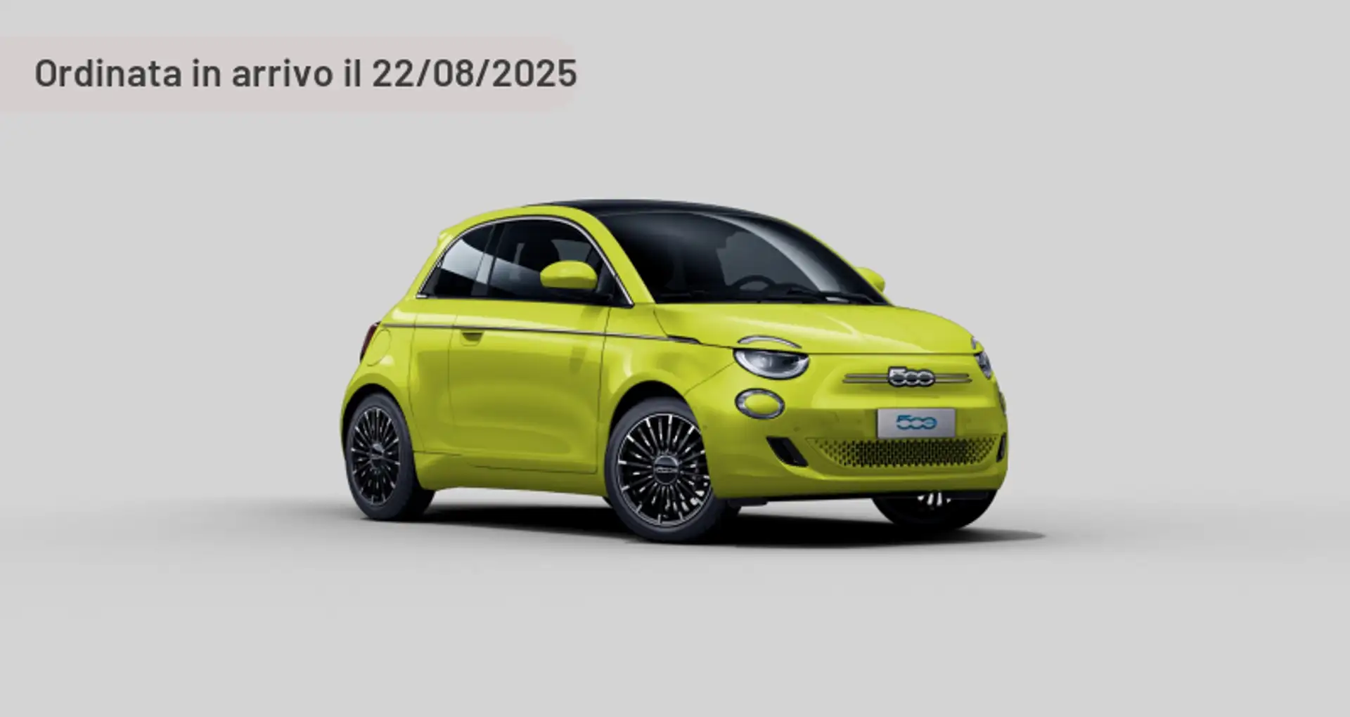 Fiat 500 3+1 23,65 kWh La Prima Argento - 2