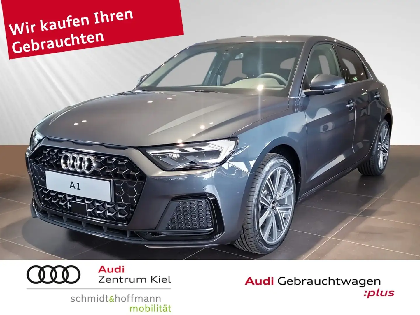 Audi A1 Sportback advanced 30 TFSI 116 PS S-tronic Klima Grau - 1