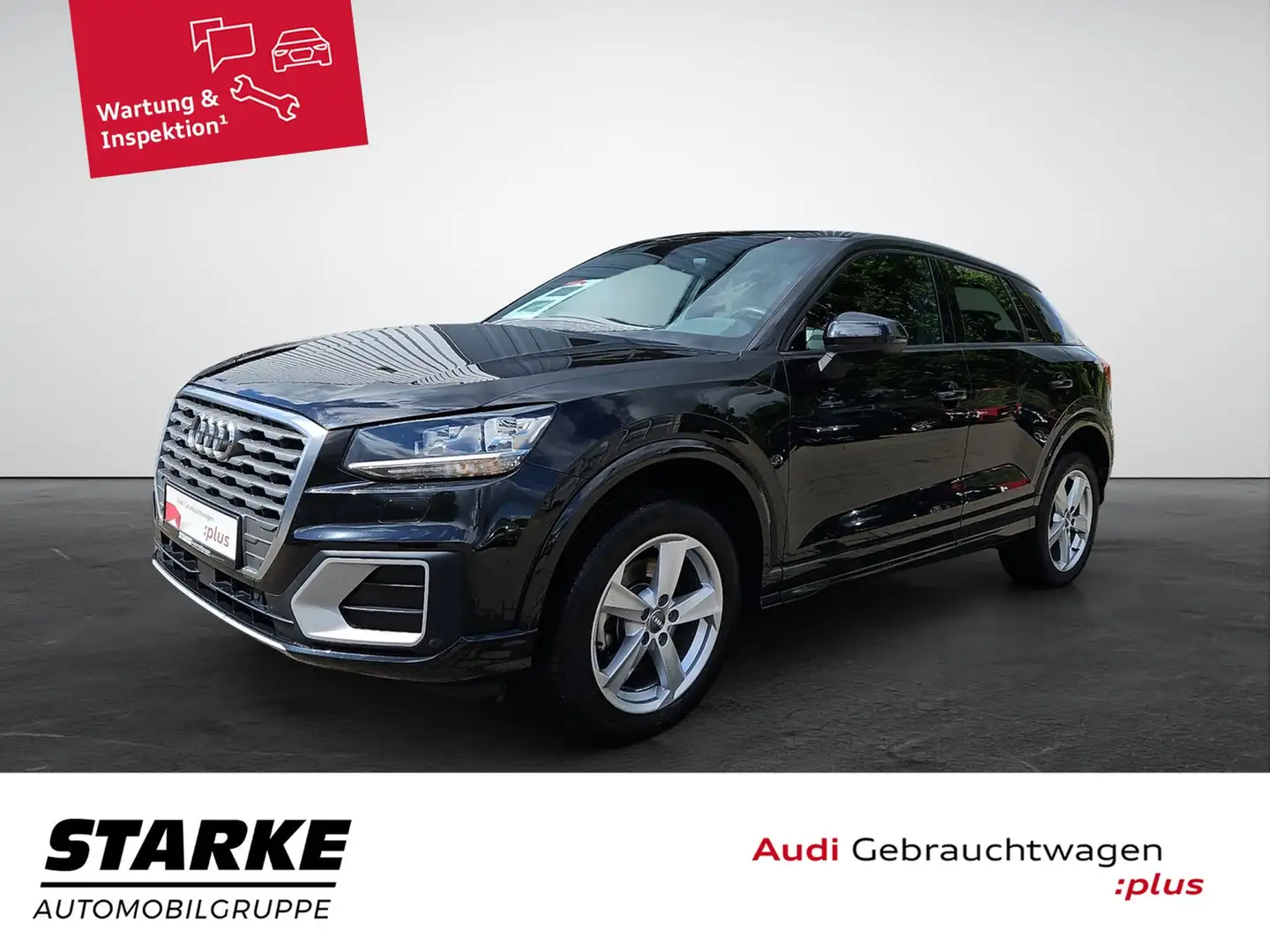 Audi Q2 2.0 TDI S tronic quattro Sport Navi APS-Plus SH... Zwart - 2