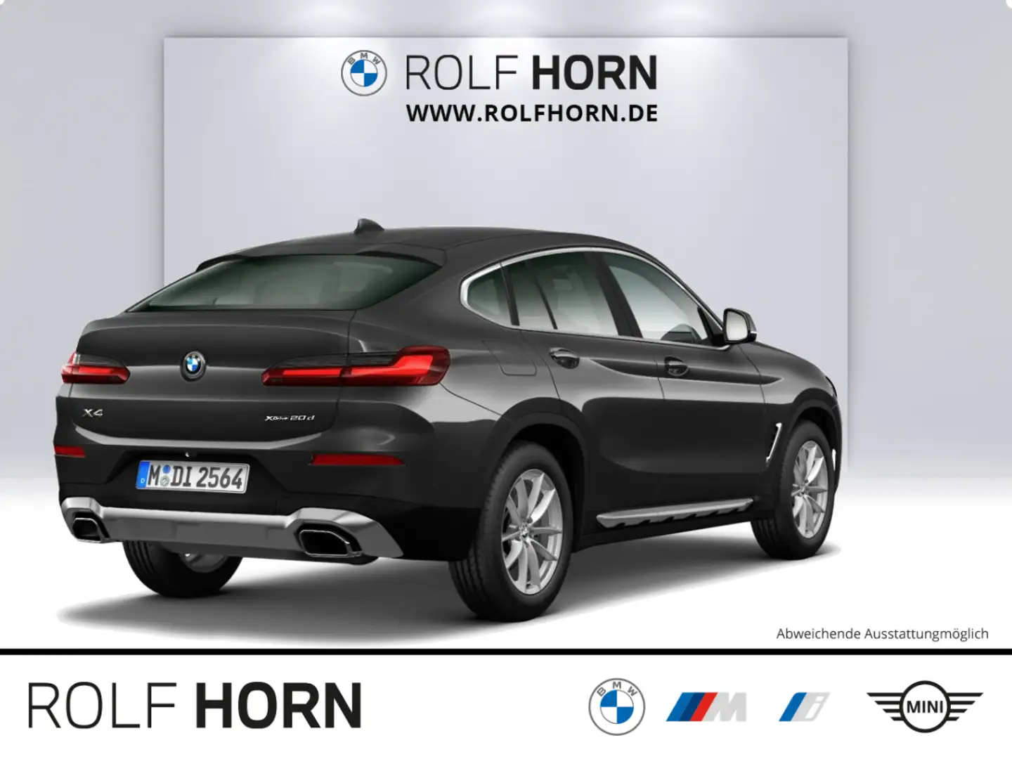 BMW X4 xDrive20d Klimaaut Komfortzugg HIFI RKam Navi Grau - 2