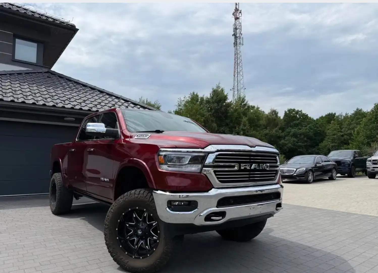 Dodge RAM LARAMIE NETTO IVA   5.7  4x4 V8 CREWCAB Rosso - 1