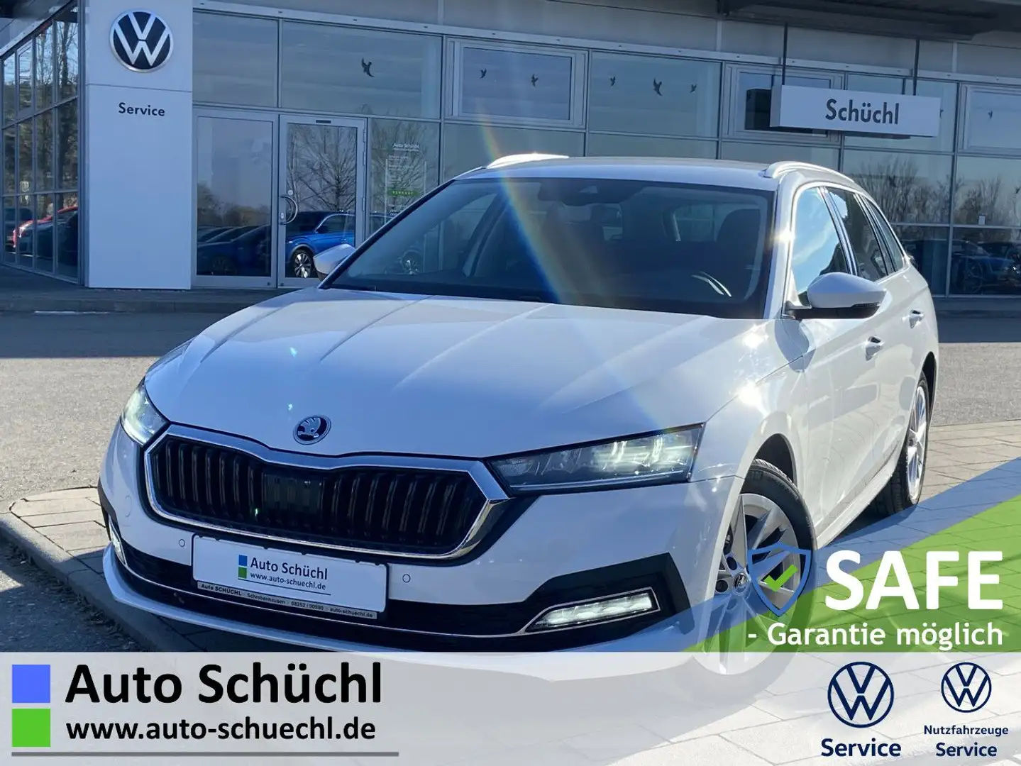 Skoda Octavia Combi 2.0 TDI DSG Style NAVI-COLUMBUS+LE Weiß - 1