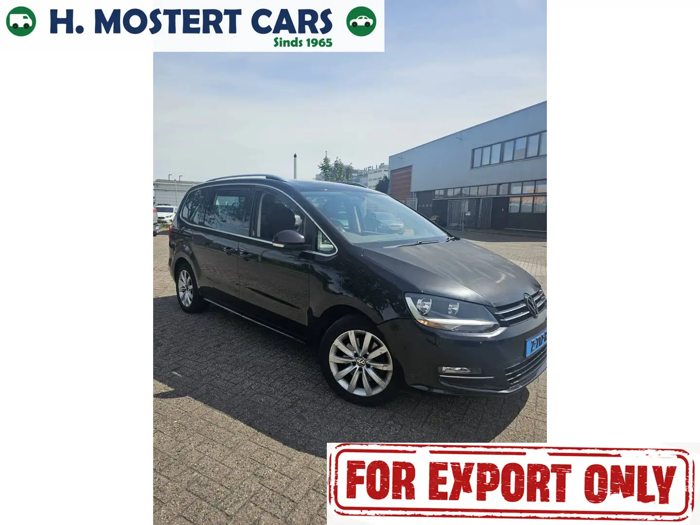 Volkswagen Sharan 2.0 TDI Trendline 7p. Bj. 2012 AUTOMAAT *Full Opti Noir - 2