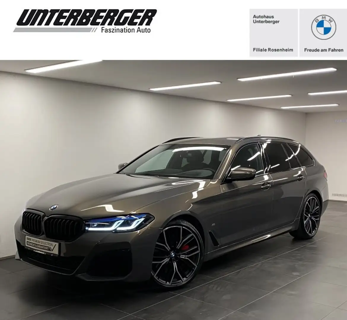 BMW 540 i xDrive Touring M Sportpaket Pro DA. Prof. Parkas Grau - 1