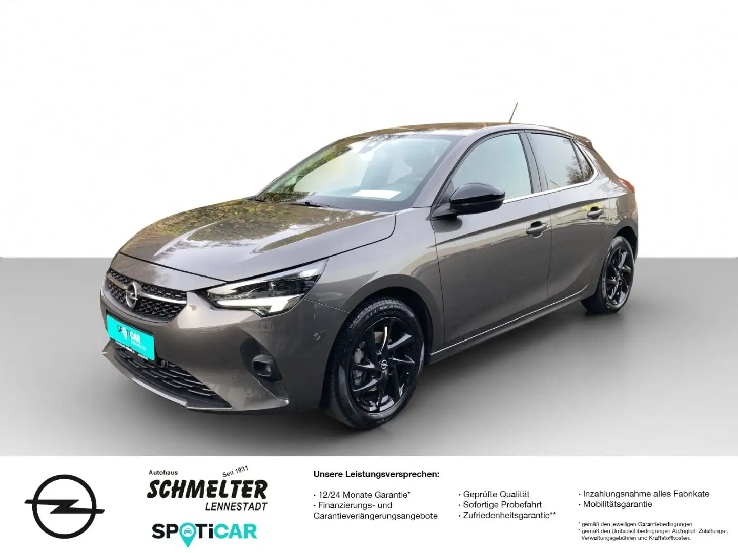 Opel Corsa F Elegance Matrix Navi Kamera Tempomat Grau - 1