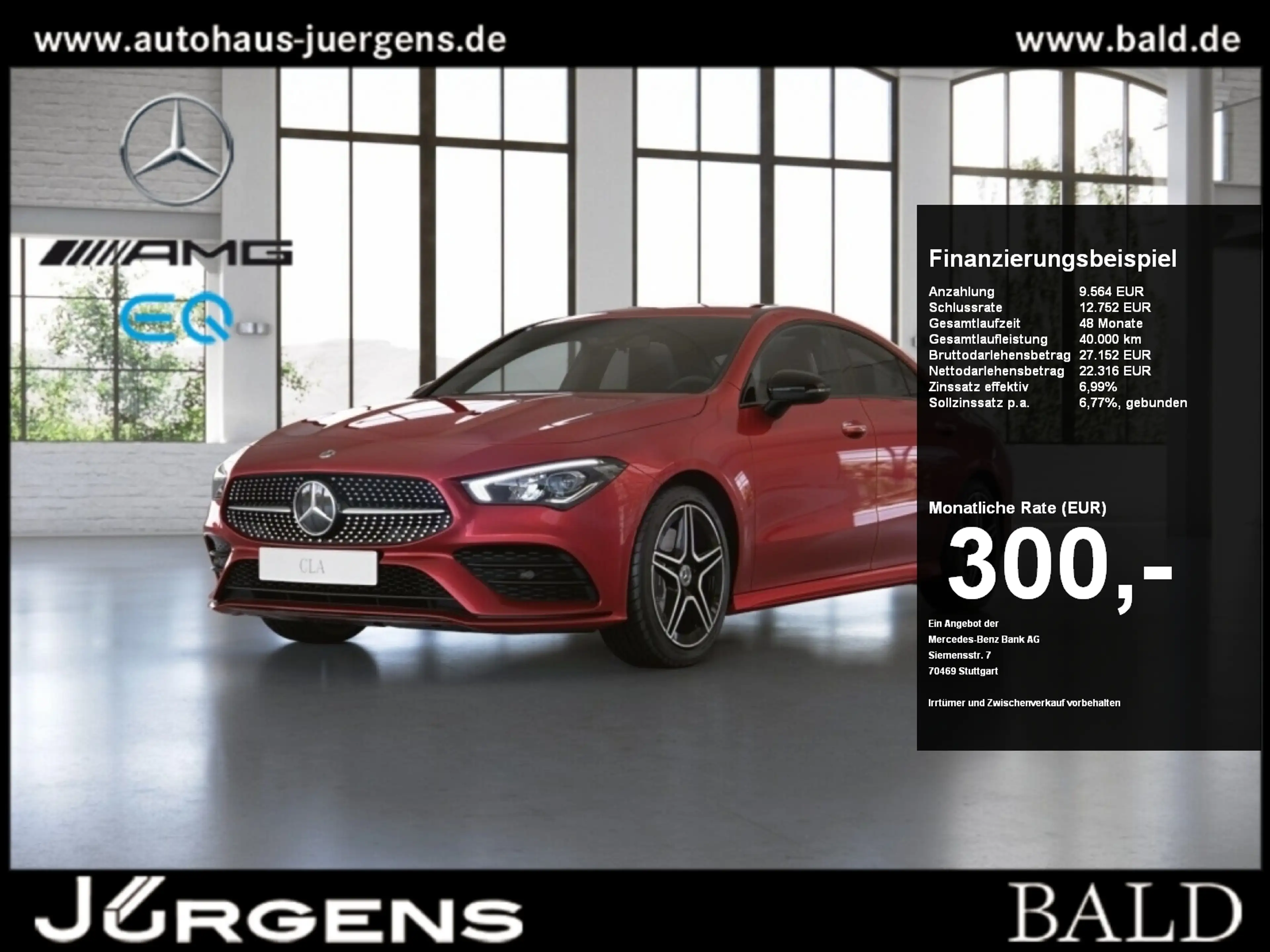 Mercedes-Benz CLA 250 e Coupé AMG-Sport/LED/Cam/Burm/Night/18"