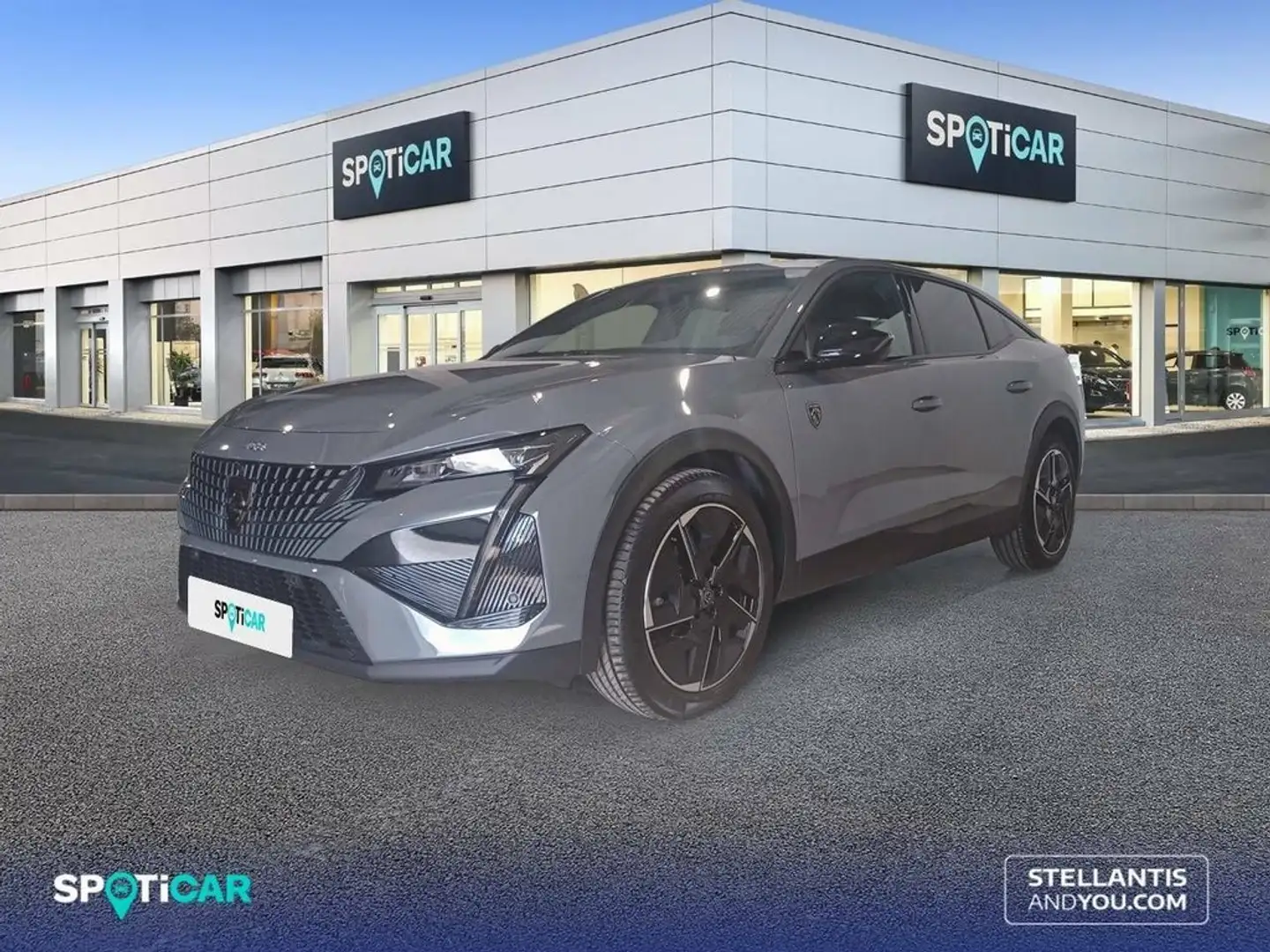 Peugeot 408 HYBRID eDCS6 GT Gris - 1