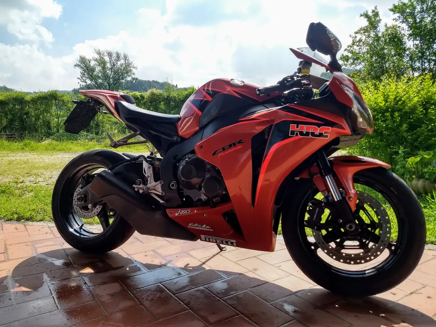 Honda CBR 1000 Portocaliu - 1