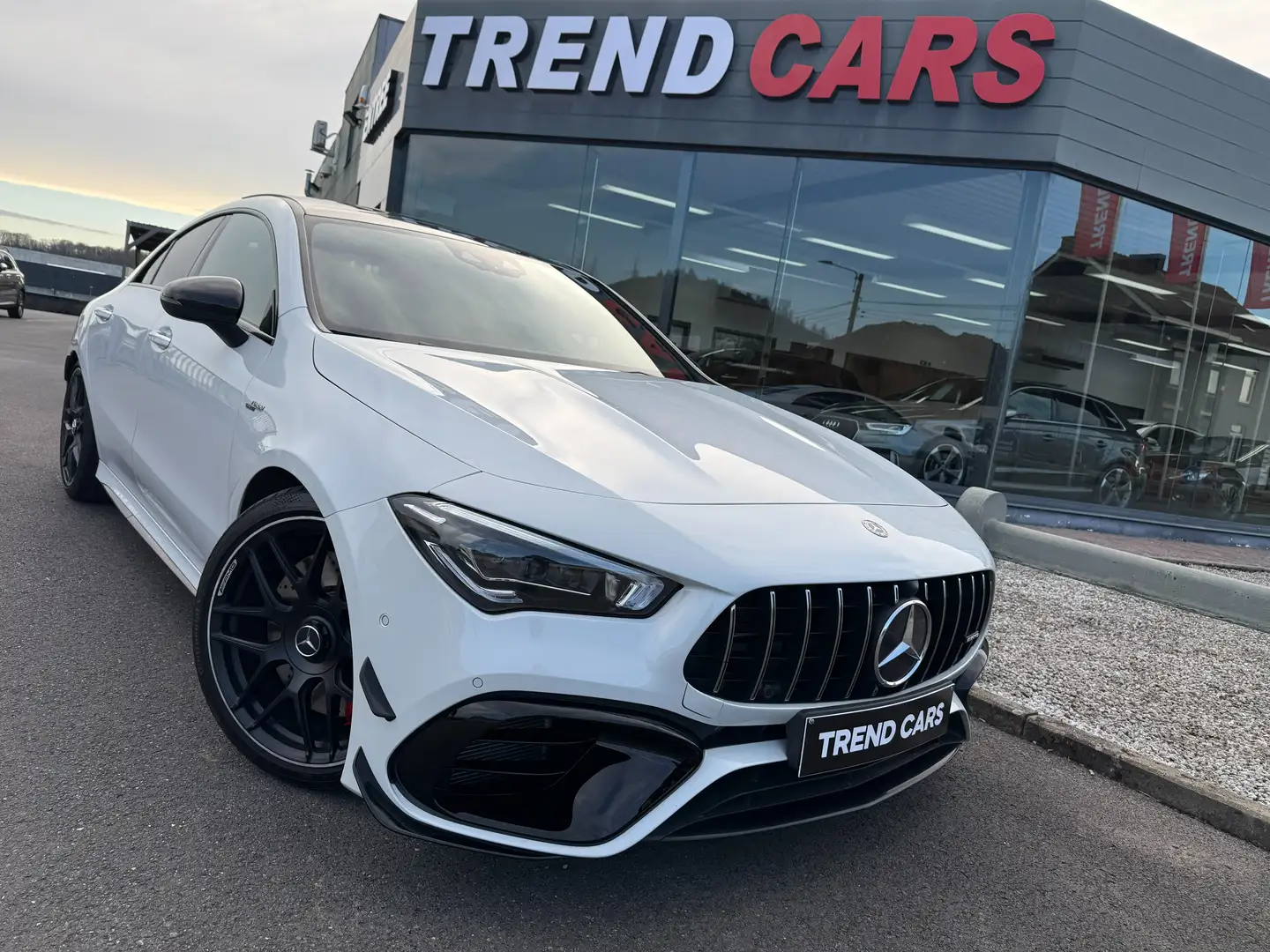 Mercedes-Benz CLA 45 AMG S 4-MATIC+ PACK AERO LED AMBI PANO CARPL CAM GA1 Blanc - 2