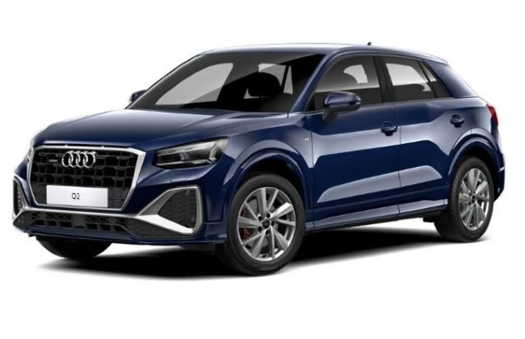 Audi Q2 35 TDI q. S-Tronic S-Line, Matrix, AHK, Sport Bleu - 2