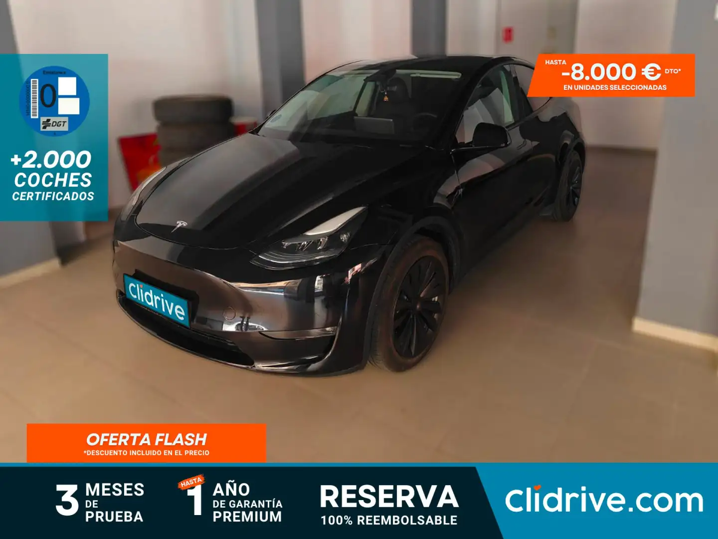 Tesla Model Y Gran Autonomía 4WD Negro - 1