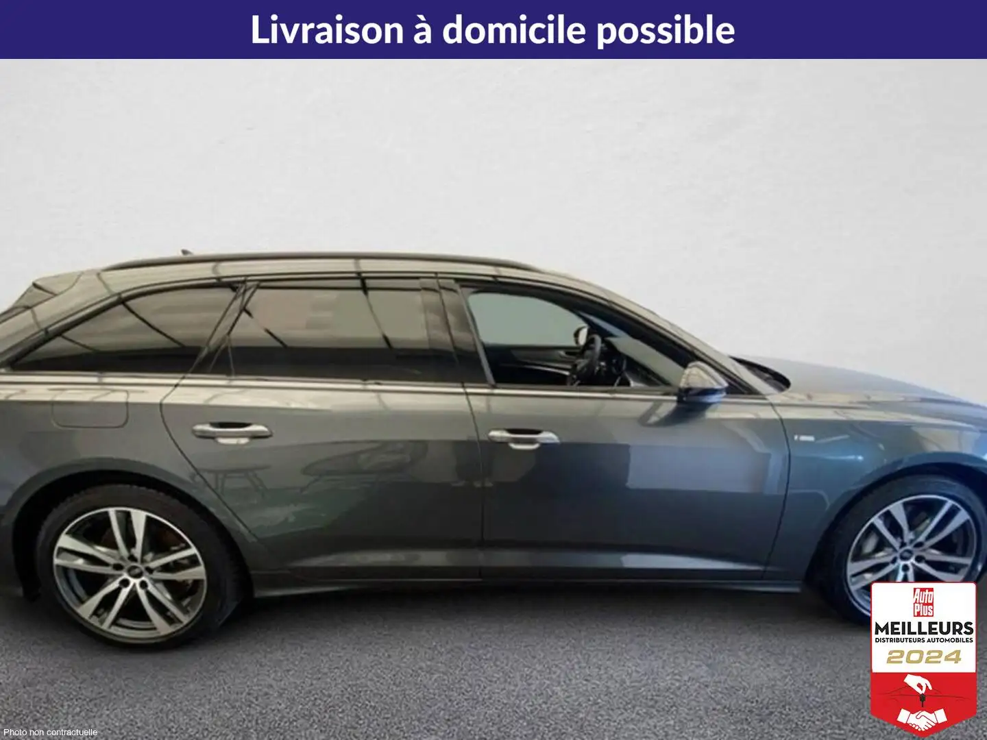 Audi A6 50 tfsie 299 ch s tronic 7 quattro s line Grigio - 1