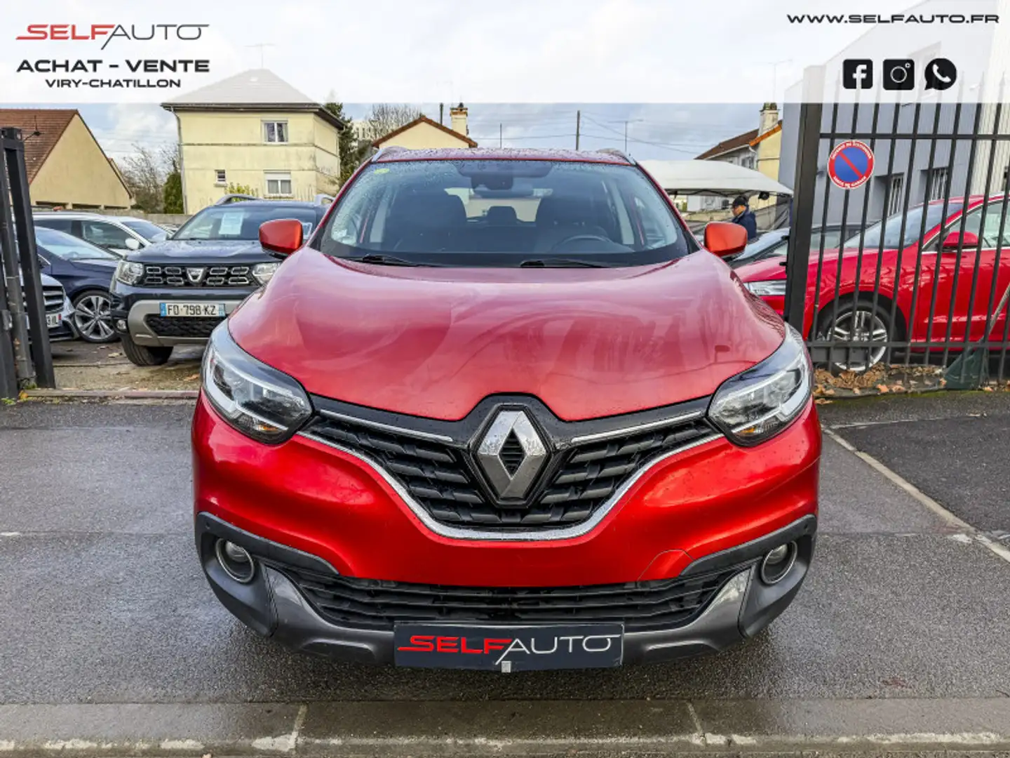 Renault Kadjar 1.6 DCI 130CH ENERGY INTENS Rouge - 2