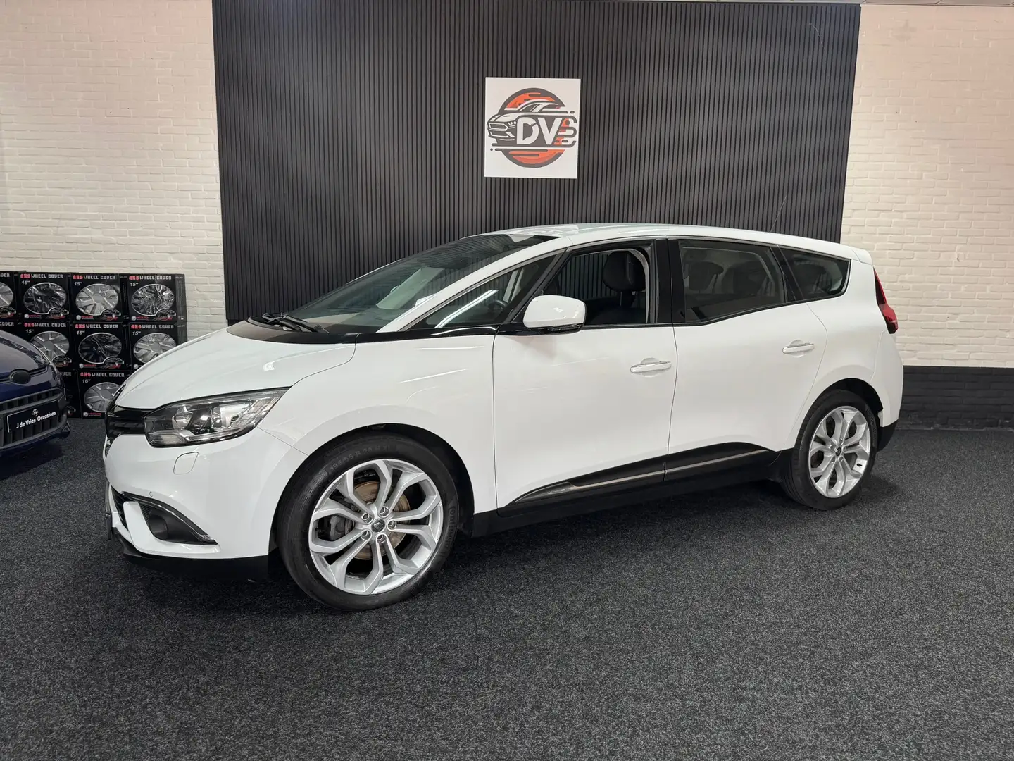 Renault Scenic 1.3 TCe Limited, 7 ZITS, AUTOMAAT, NAV, STL VERW, Wit - 1