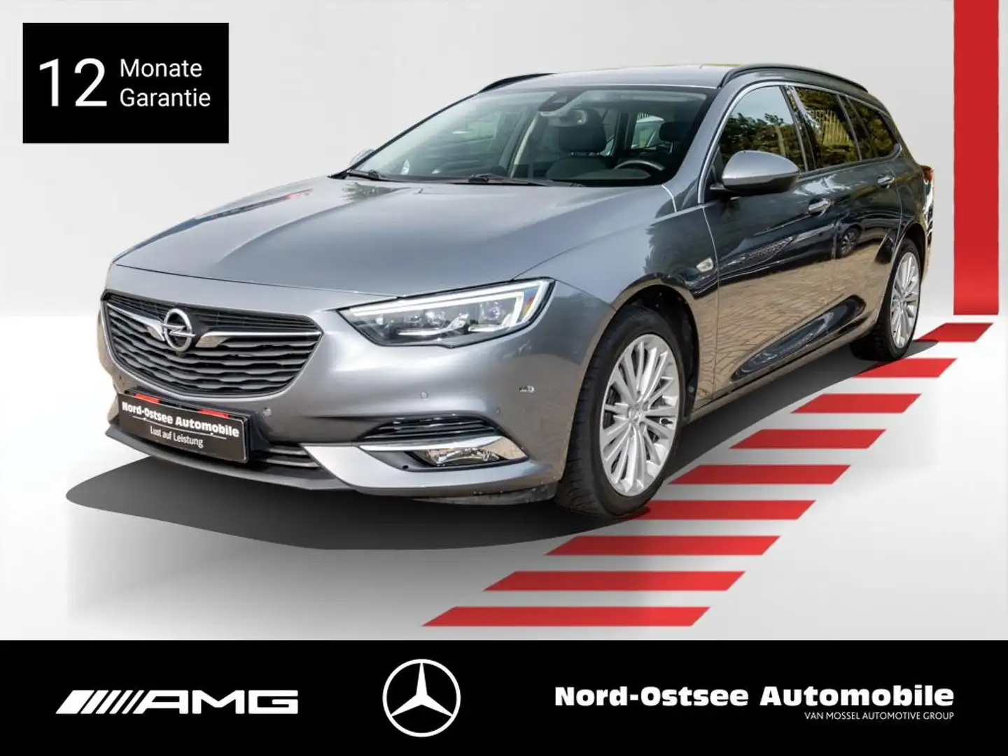 Opel Insignia 2.0 CDTI Edition NAVI LED KLIMA TEMPO Grijs - 1
