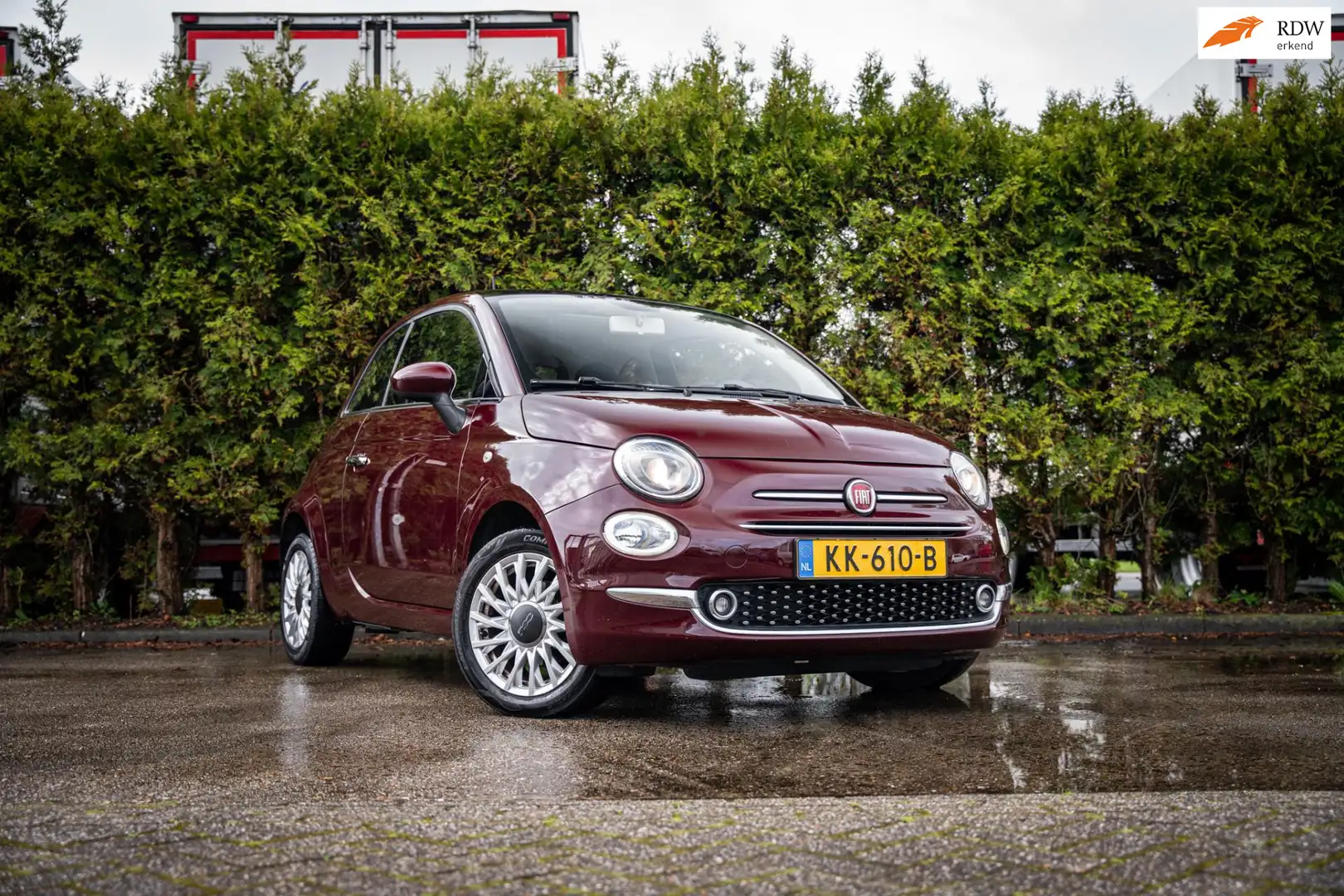Fiat 500 1.2 500S Rood - 1
