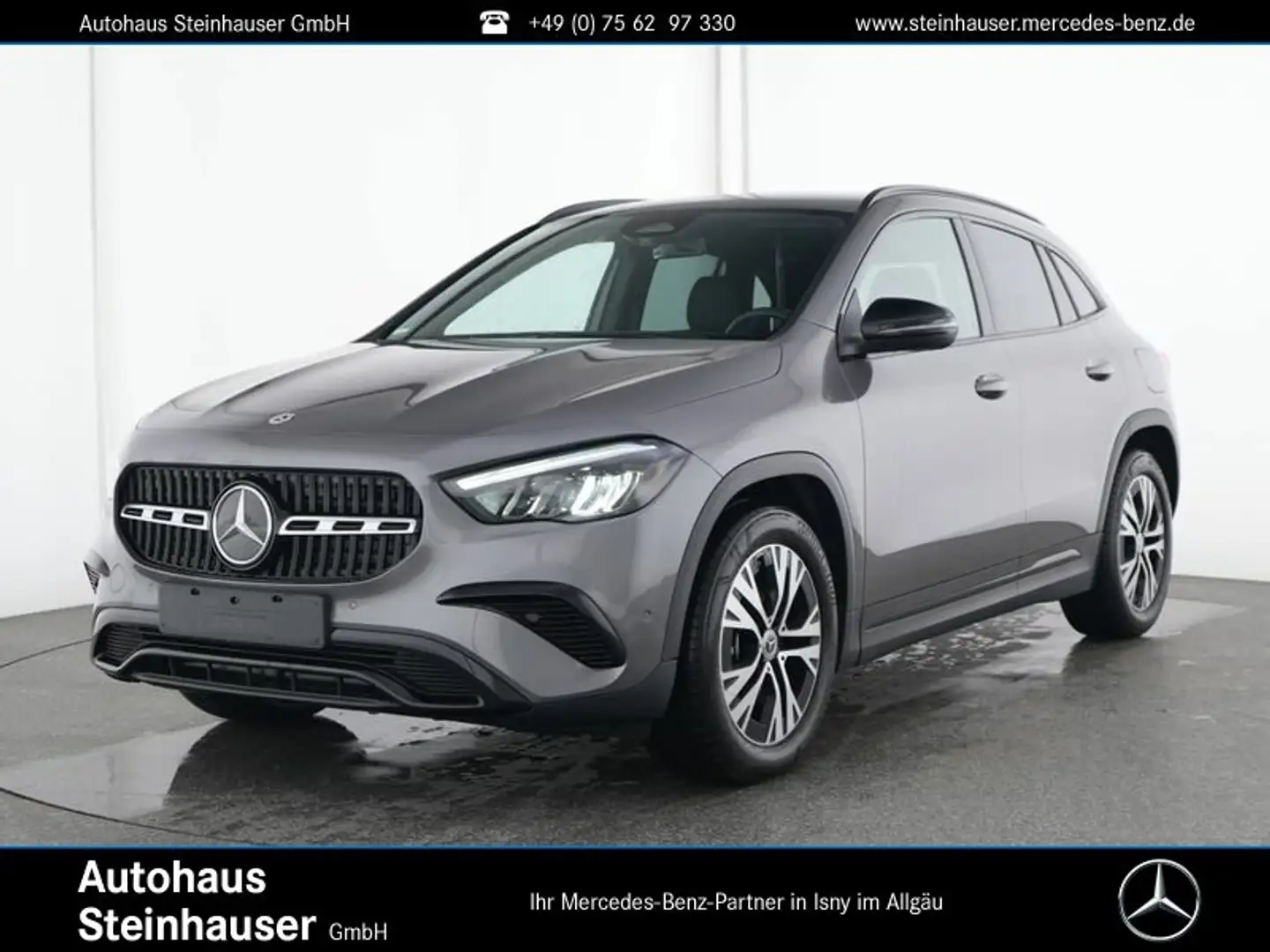 Mercedes-Benz GLA 220 GLA 220 d 4M Progressive/AHK/Night-Paket/Kamera Gris - 1