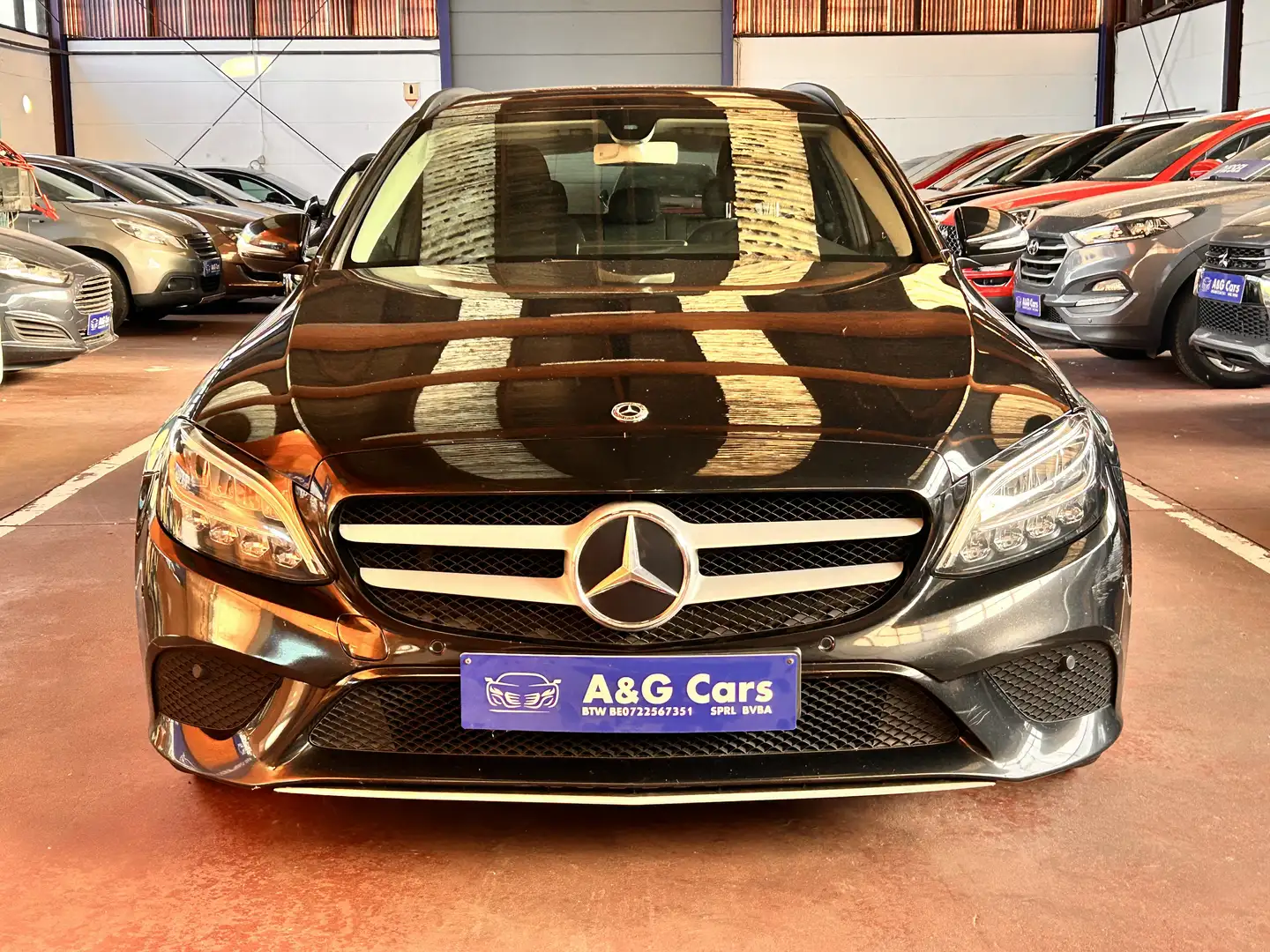 Mercedes-Benz C 200 Estate 200d 9G-Tronic Zwart - 2