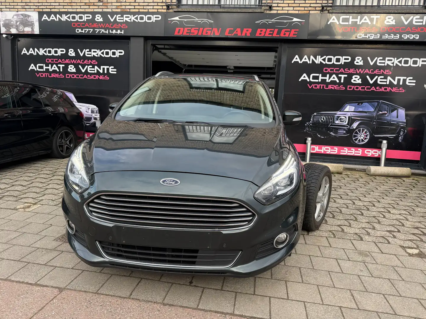 Ford S-Max S-Max 2.0 TDCi Titanium S DPF Powershift Gris - 2