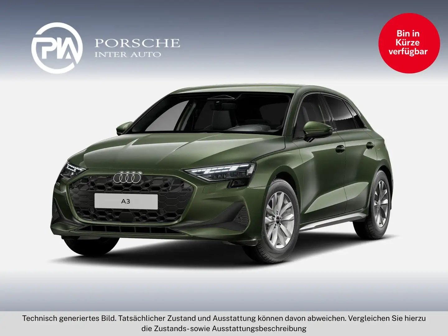 Audi A3 30 TFSI Grün - 1