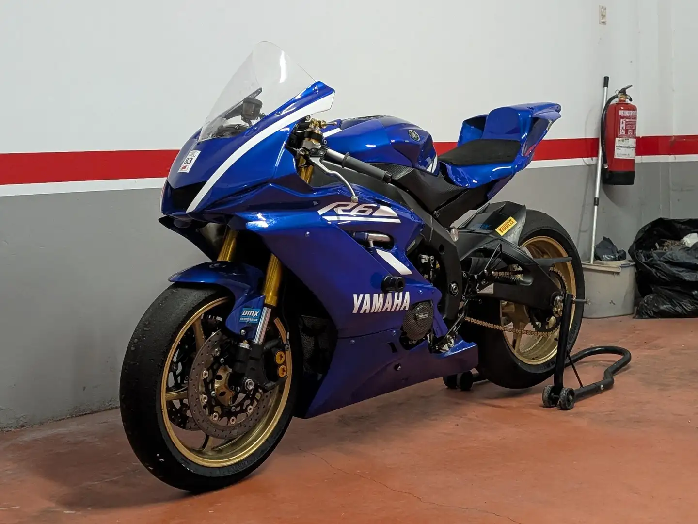 Yamaha YZF-R6 R6r 2012 Azul - 2