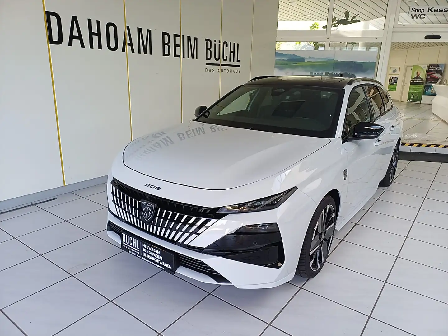 Peugeot 308 SW BlueHDi 130 EAT8 GT Excluisive Weiß - 2